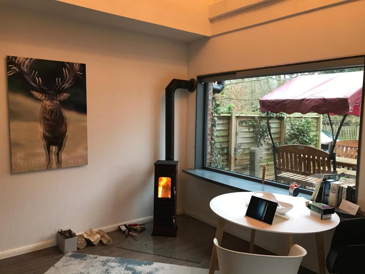 ダンネンベルクDein Ferienhauschen Im Wendland Mit Schnellem Internet Und Kaminアパートメント エクステリア 写真