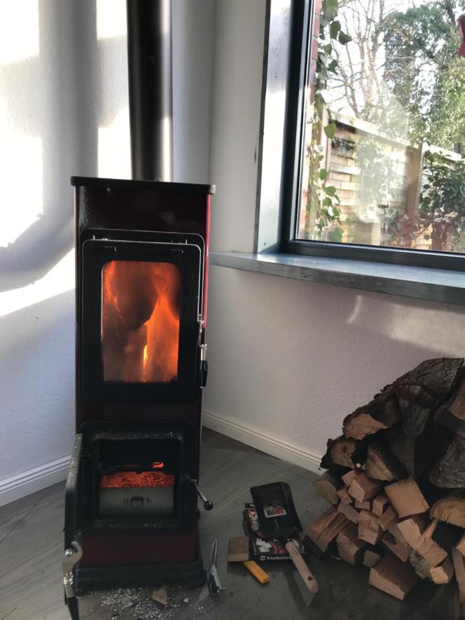ダンネンベルクDein Ferienhauschen Im Wendland Mit Schnellem Internet Und Kaminアパートメント エクステリア 写真
