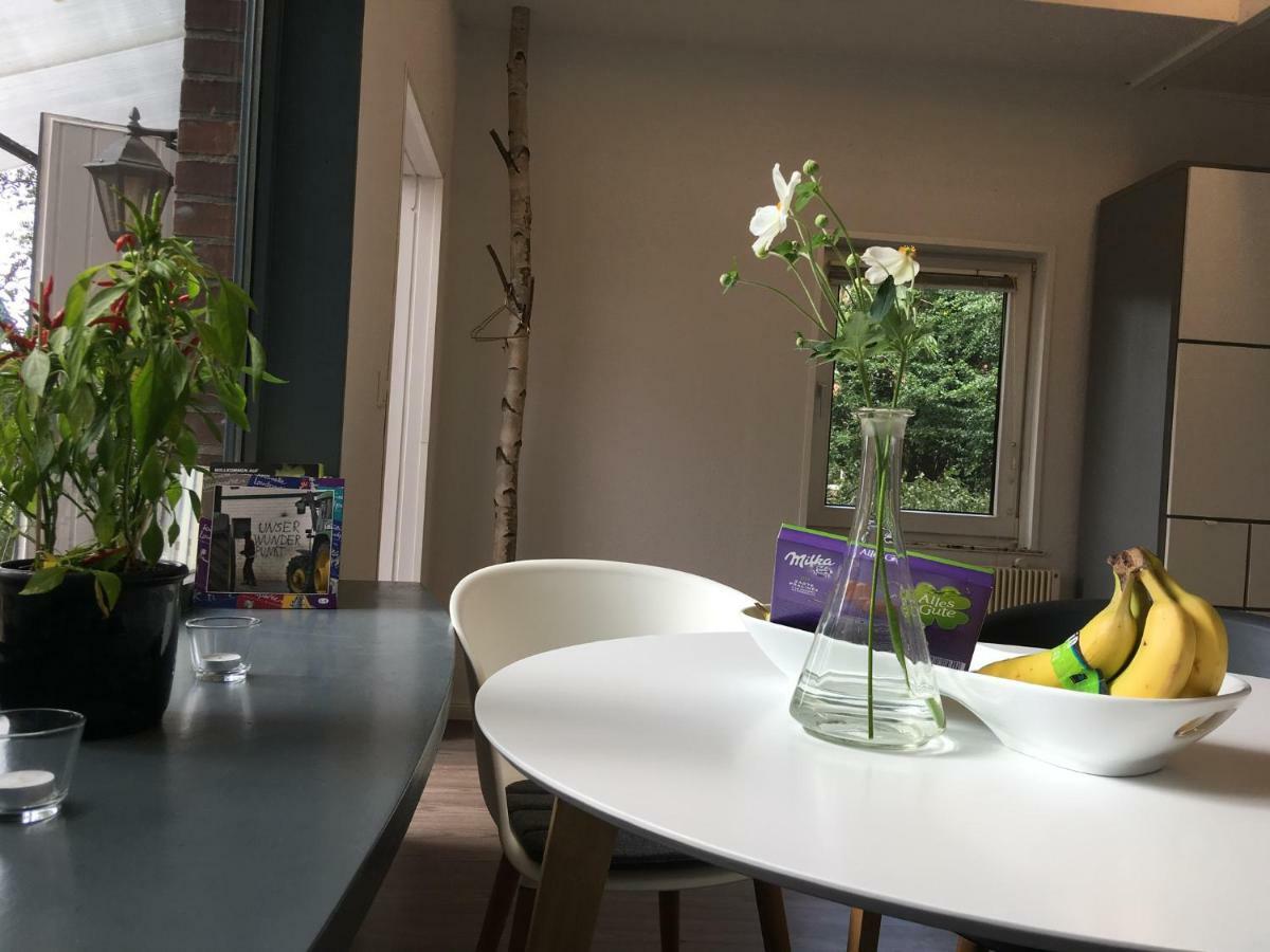 ダンネンベルクDein Ferienhauschen Im Wendland Mit Schnellem Internet Und Kaminアパートメント エクステリア 写真